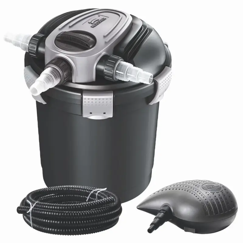 Teich-Druckfilterset "Aqua Craft Eco FPU10000", mit 11 Watt UVC Teichklärer & Pumpe, für Teichgrößen bis 10.000 Liter Finale Aktion