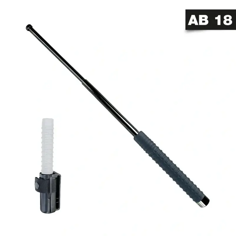 Teleskop Abdrängstock 16 Zoll mit Strukturgriff und Holster Preis Gesenkt