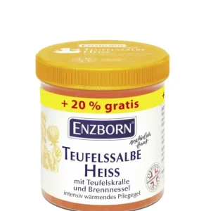 Teufelssalbe, Heiss, mit Teufelskralle + Brennnessel, Dose, 240 ml Preis Gesenkt