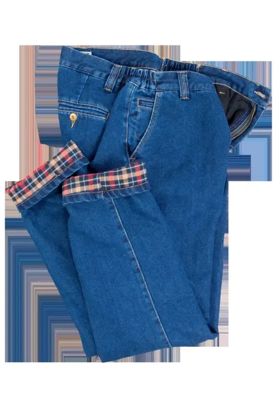 Sonderaktion Thermo Jeans, Farbe Bluestone, Gr.56