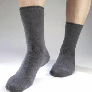 Thermo Socken mit Heizeffekt, Farbe grau/ hellgrau, Gr.40 - 45 Markenprodukt