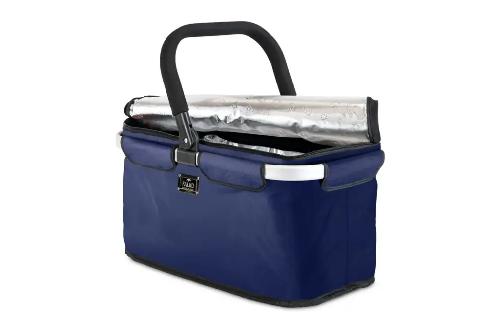 Mega-Angebot Thermo-Einkaufskorb "Falko", Blau, uni, 25 Liter
