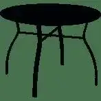 Expressversand Tisch Toulouse rund, 80 cm
