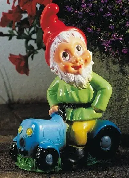 Zwerg auf Traktor 32 cm Nur Heute
