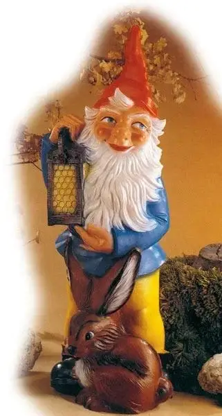 Finale Aktion Zwerg mit Hase 113 cm - Riesenzwerg
