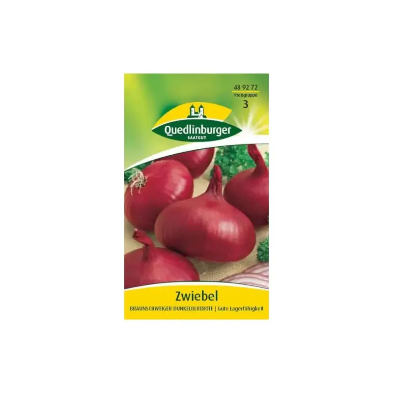 Markenprodukt Zwiebeln kaufen, Braunschweiger Dunkelblutrote