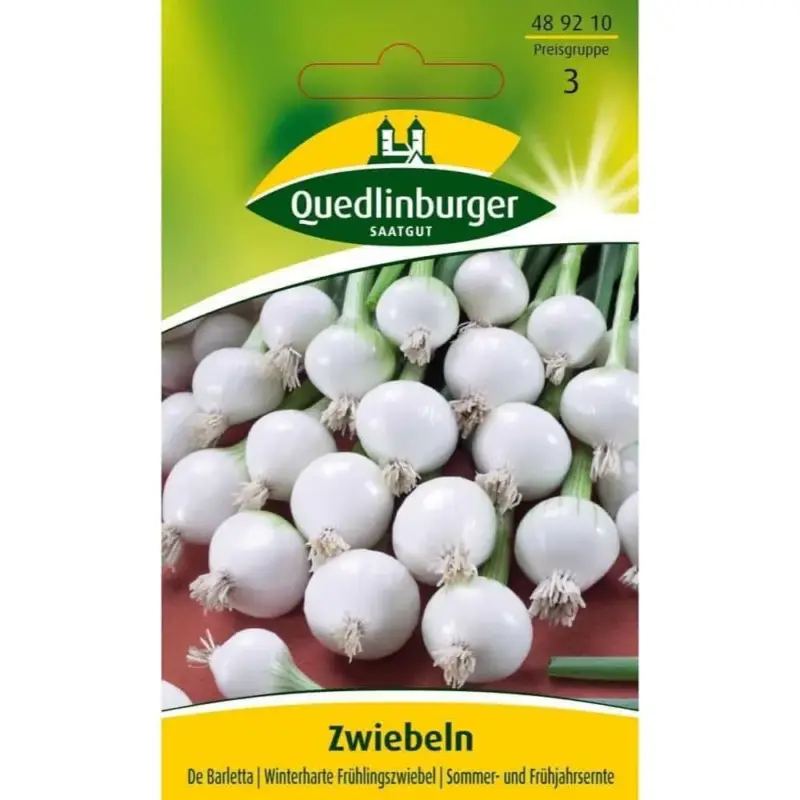 Zwiebeln kaufen, De Barletta, silberweiße Sorte Knallerangebot