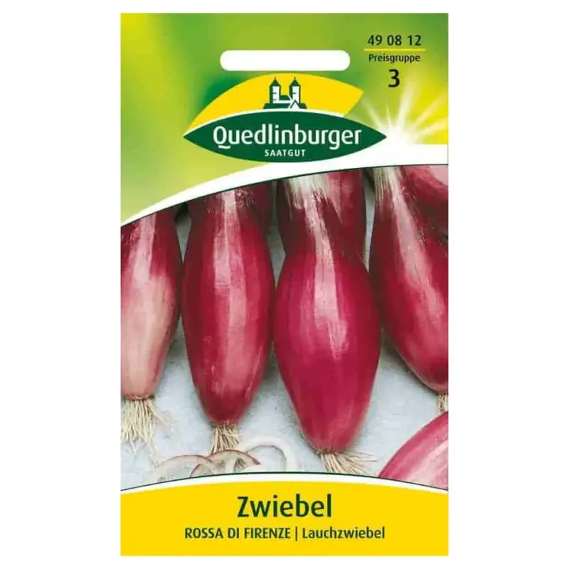 Zwiebeln, Rote Zwiebeln 'Rote von Florenz', Saatgut Zertifiziert
