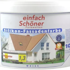 einfach Schöner Silikon - Fassadenfarbe 10000 ml Preisreduziert
