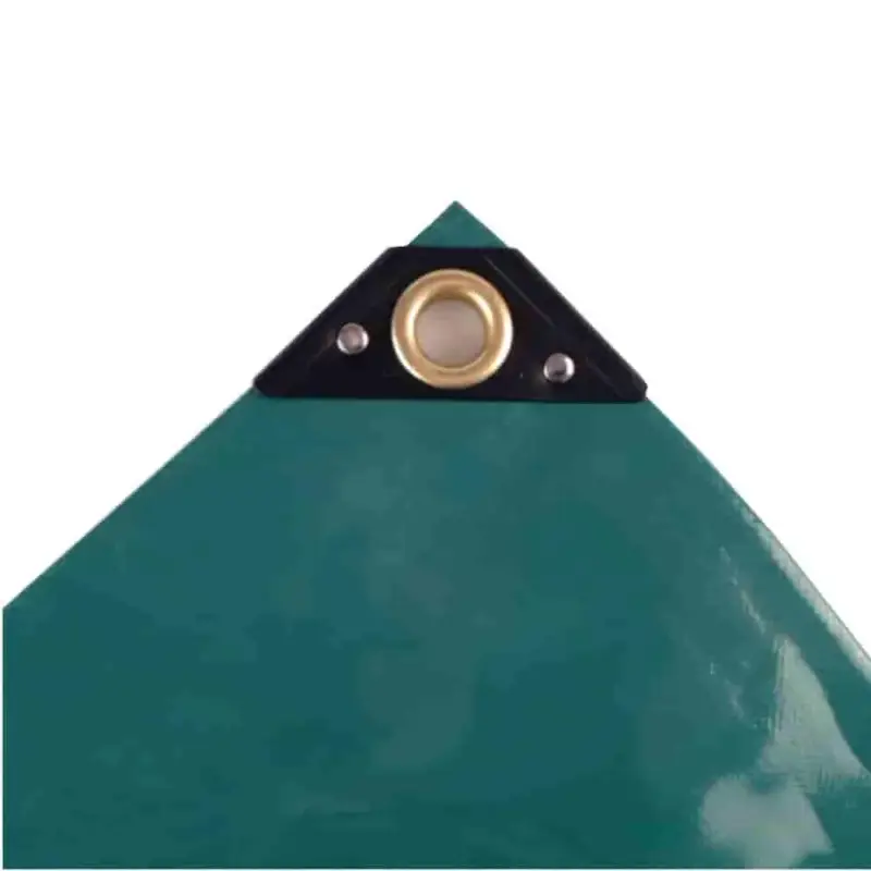 Direktkauf grün 650 g/m² PVC 3,5 x 5m (17,5m²) Plane
