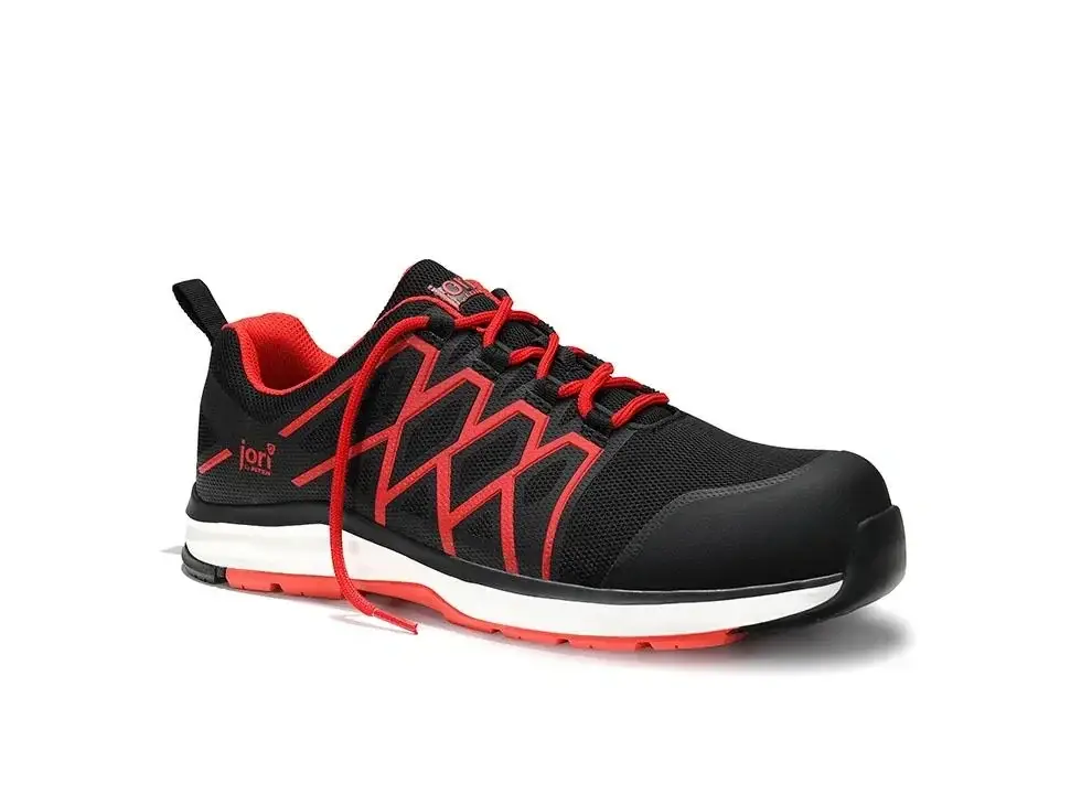 Preis Gesenkt jo_SWIFT black-red Low ESD S1P Sicherheitshalbschuh Gr. 41