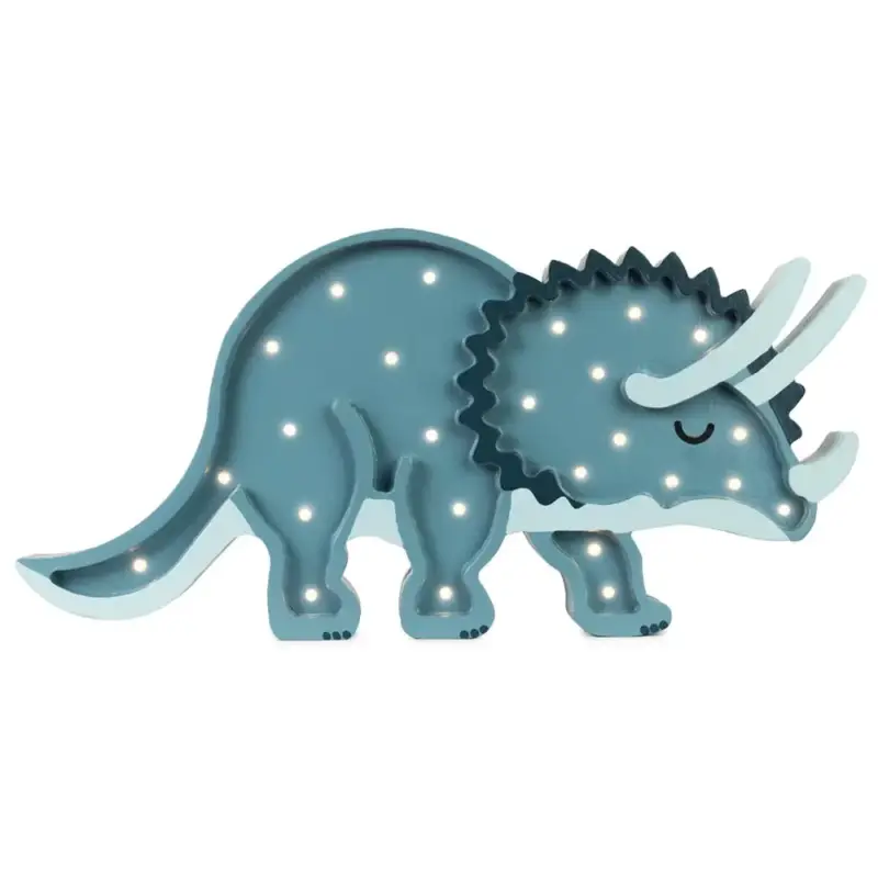 little lights Led Deko Kinderlampe Dino dunkelblau Zertifiziert