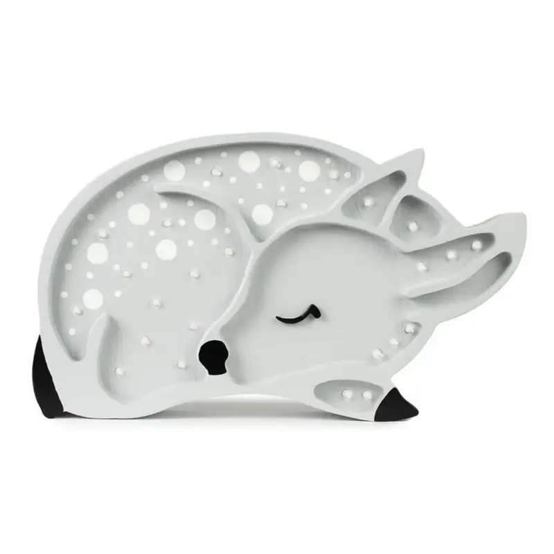 Begrenztes Angebot little lights Led Deko Kinderlampe Reh hellgrau