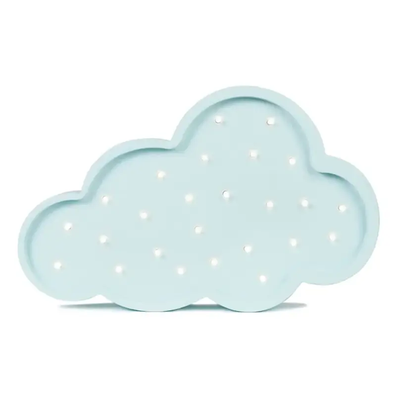 Knallerangebot little lights Led Deko Kinderlampe Wolke hellblau