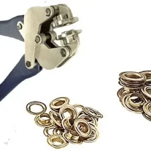 Ösen 18,0 mm, Messing blank, 10 Stück Neuheit