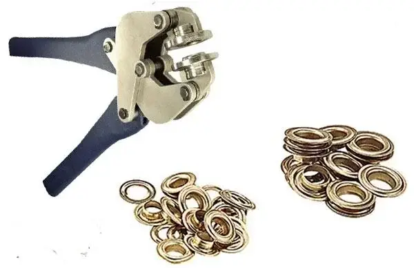 Ösen 18,0 mm, Messing blank, 10 Stück Neuheit