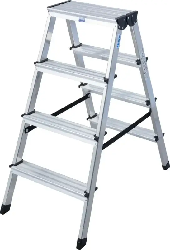Top-Preis „DOPPLO“ STUFEN-DOPPELLEITER 2x4 STUFEN