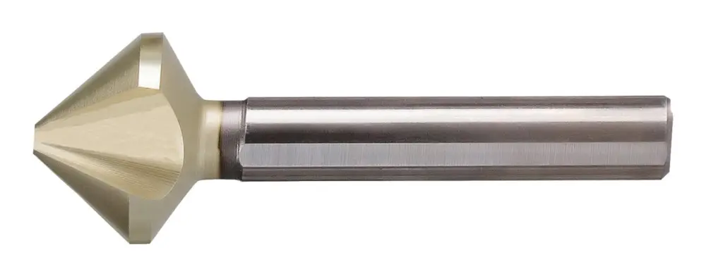 Garantierte Lieferung Beck Kegelsenker ungleiche Teilung HSS ZrN 90 Grad 12,4 mm 3-Flächenschaft