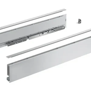 Hettich AvanTech YOU Set Zarge, Höhe H 77 NL450 silber Neuheit