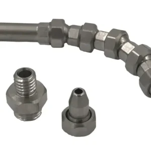 Hirt-Line Kühlmittelschlauch-Set V2A 1/8" Typ 0 Durchlassgröße 3,2 mm Gesamtlänge 110 mm Preisknaller