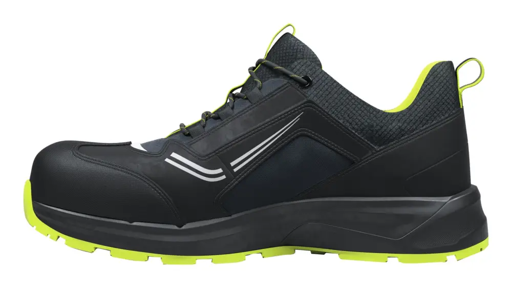 Hultafors Halbschuh Solid Gear Adapt low Schwarz/Lime, S3L ESD Größe 43(Verpackungseinheit: 1Paar) Ausverkauf