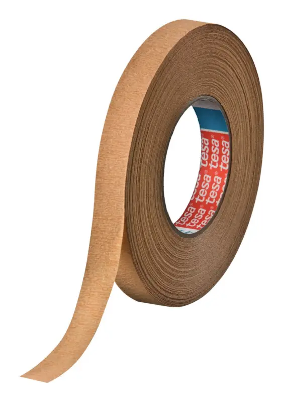 Tesa tesakrepp 4319, Klebeband hellbraun 50 m x 25 mm(Verpackungseinheit: 12Rollen) Nur Für Kurze Zeit