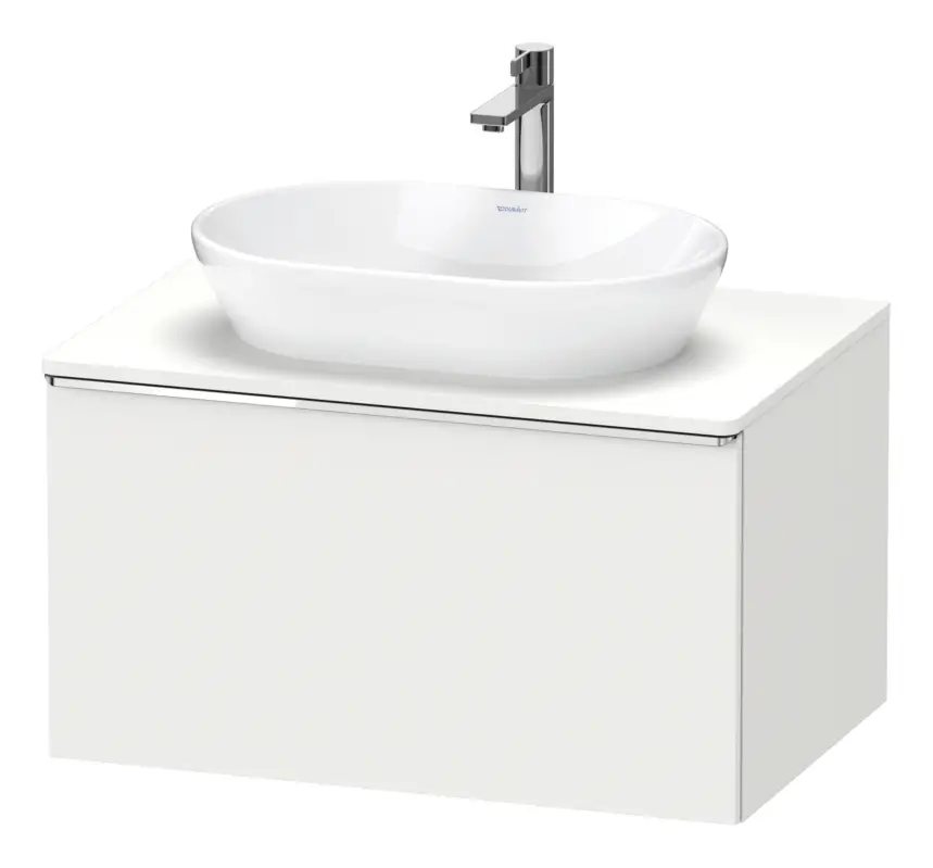 Duravit D-Neo Konsolenwaschtischunterschrank mit 1 Auszug Griff Chrom Hochglanz 800 x 459 x 550 mm - Weiß Matt Versand Am Gleichen Tag
