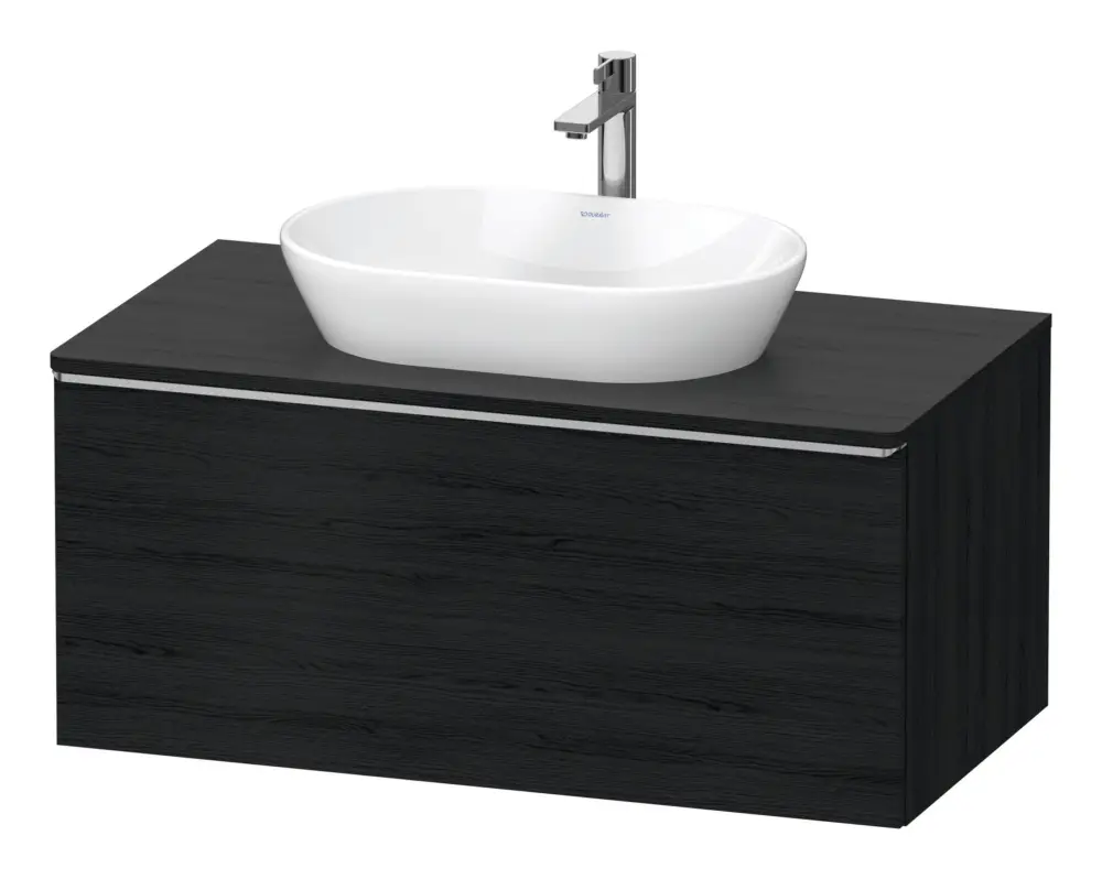 Finale Aktion Duravit D-Neo Konsolenwaschtischunterschrank mit 1 Auszug Griff Edelstahl Gebürstet 1000 x 550 x 459 mm, Wdh, Eiche Schwrz.Matt, De 1000 x 459 x 550 mm - Eiche Schwarz Matt