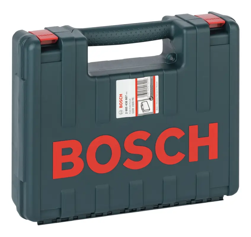 Markenprodukt Bosch Kunststoffkoffer für GSB 13 RE GSB 1600 RE - 350 x 294 x 105 mm