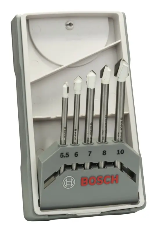 Knallerangebot Bosch Zubehör Line CYL-9 Ceramic Fliesenbohrer-Set - 5,5 - 10 mm, 5-teilig