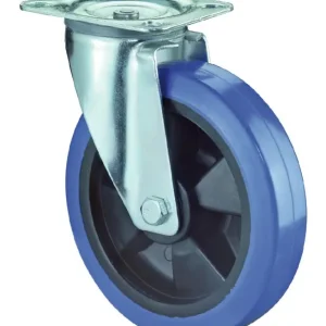 Nur Heute BS Rollen Lenkrolle, blau Kunststofffelge L400.B61.160