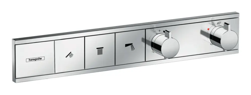 Highlight Hansgrohe RainSelect Thermostat für 3 Verbraucher Unterputz - Chrom
