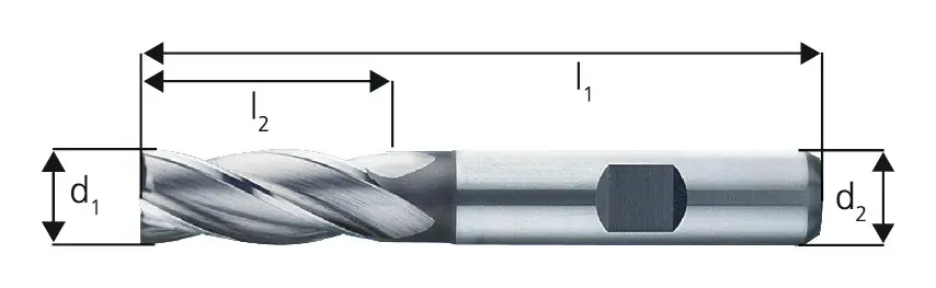 Ausverkauf Forum Schaftfräser D844K HSSE 10,5 mm