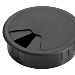 Solange Der Vorrat Reicht Hettich Kabeldurchlass, Ø 80 mm, schwarz