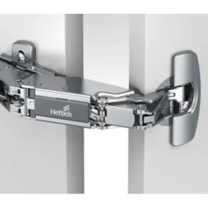 Preiswert Hettich Sensys Weitwinkelscharnier, mit Null-Einsprung, ohne Schließautomatik (8687), vernickelt, halb vorliegend, zum Anschrauben