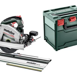 Preiswert Metabo Set KS 18 LTX 66 BL Akku-Handkreissäge mit Kappschiene KFS 44 Ohne Akku in MetaBox
