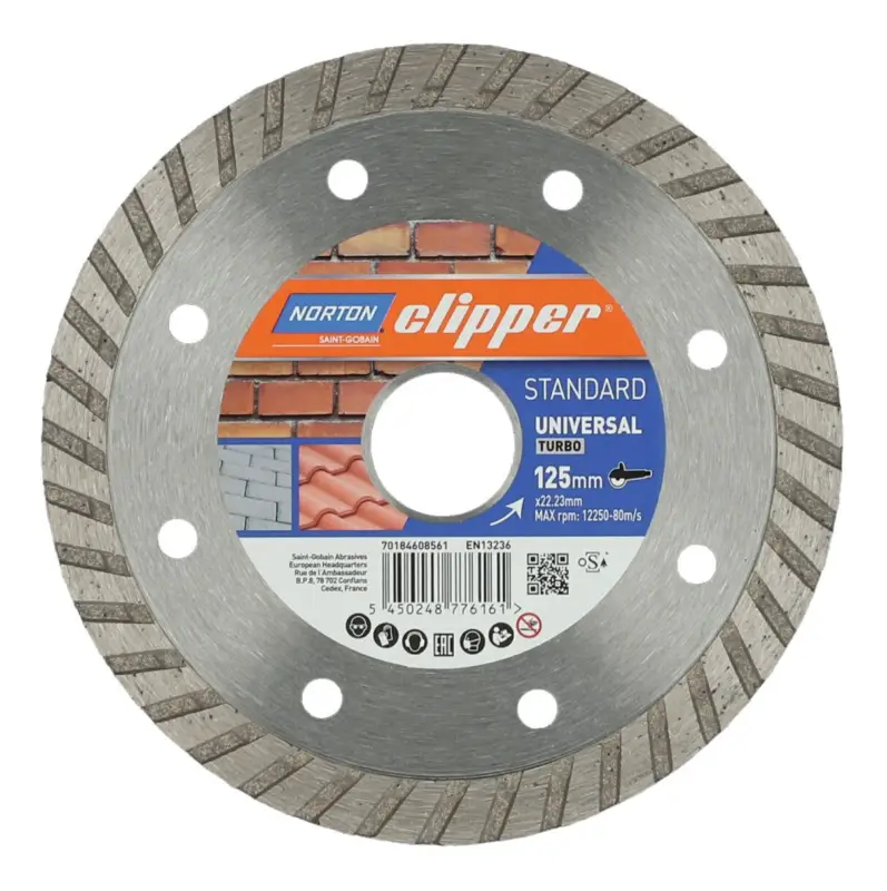 Knallerangebot Norton Diamantscheibe Standard Universal Turbo Ø125