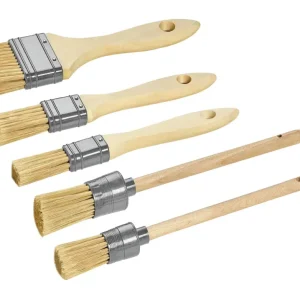 Bestpreis Color Expert Pinsel-Set, 5-teilig Kunstborste, Holzstiel FSC