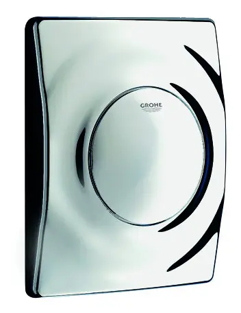 Grohe Surf Urinal-Abdeckplatte manuelle Auslösung - Chrom Sonderaktion