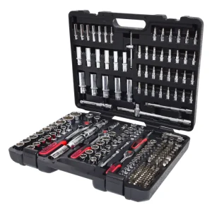 KS Tools 1/4"+3/8"+1/2" CHROMEplus Steckschlüssel-Satz, 195-teilig Expressversand