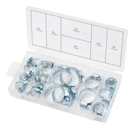 KS Tools Sortiment Schlauchschellen, Ø 16-40 mm, 26-teilig Bestseller