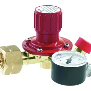 GCE Regler für Propanflaschen 5/11/33 kg mit Manometer Gasdruck 0,5-4 bar Neuheit