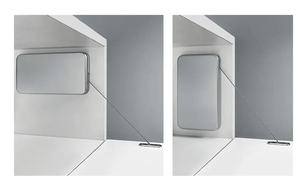 Begrenztes Angebot Hettich Lift Mini Klappenhalter mit Seilzug, 200N