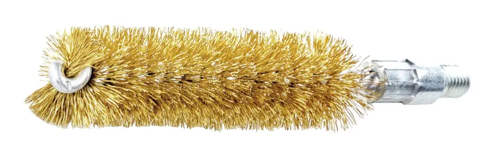 Top-Seller Lessmann Rohrbürste mit Gewinde M6 Ø14 mm, Messing gewellt , 015 mm