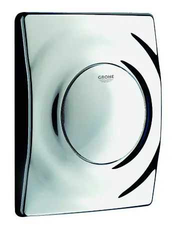 Versand Am Gleichen Tag Grohe Surf Urinal-Abdeckplatte mit Druckknopfbetätigung - Chrom