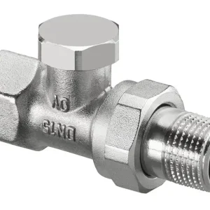 OVENTROP Rücklaufverschraubung Combi 2 Durchgangsform DN 10 PN 10 Messing - vernickelt Markenware