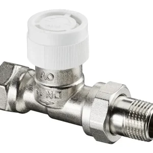 OVENTROP Thermostatventil AV 9 Durchgangsform DN 20 PN 10 M 30 x 1,5 Messing - vernickelt Nur Heute