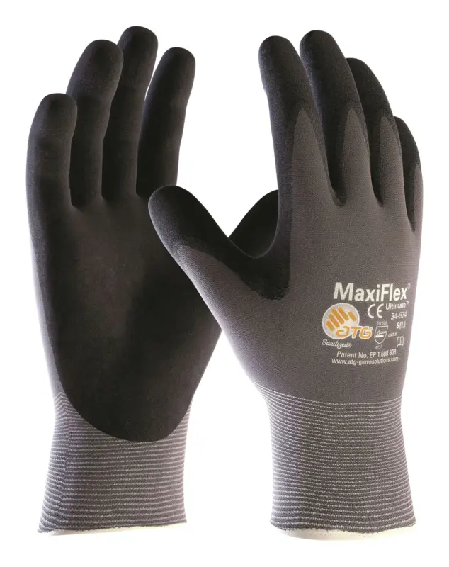 Aktuell ATG Strickhandschuh MaxiFlex Ultimate, Nylon, Größe 8(Verpackungseinheit: 12Paar)