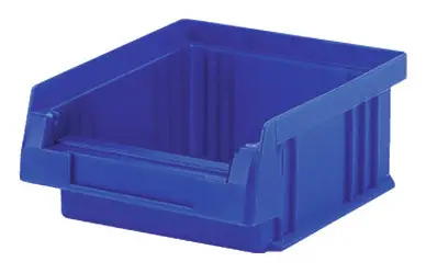 Markenware LA KA PE Sichtlagerkasten PLK 5 grau 89 / 76 x 102 x 50 mm(Verpackungseinheit: 50Stück)