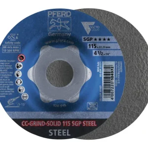 Pferd Schleifscheibe CC-Grind Solid SGP STEEL 115 mm Sofort Bestellen
